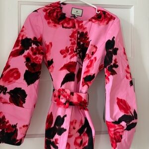 Tuckernuck NWT Size 6 Cerise Blossom long sleeve Rhoda Tunic top